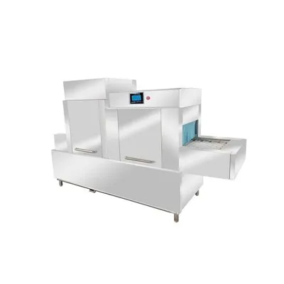 Mașină de spălat vase de tip transportor